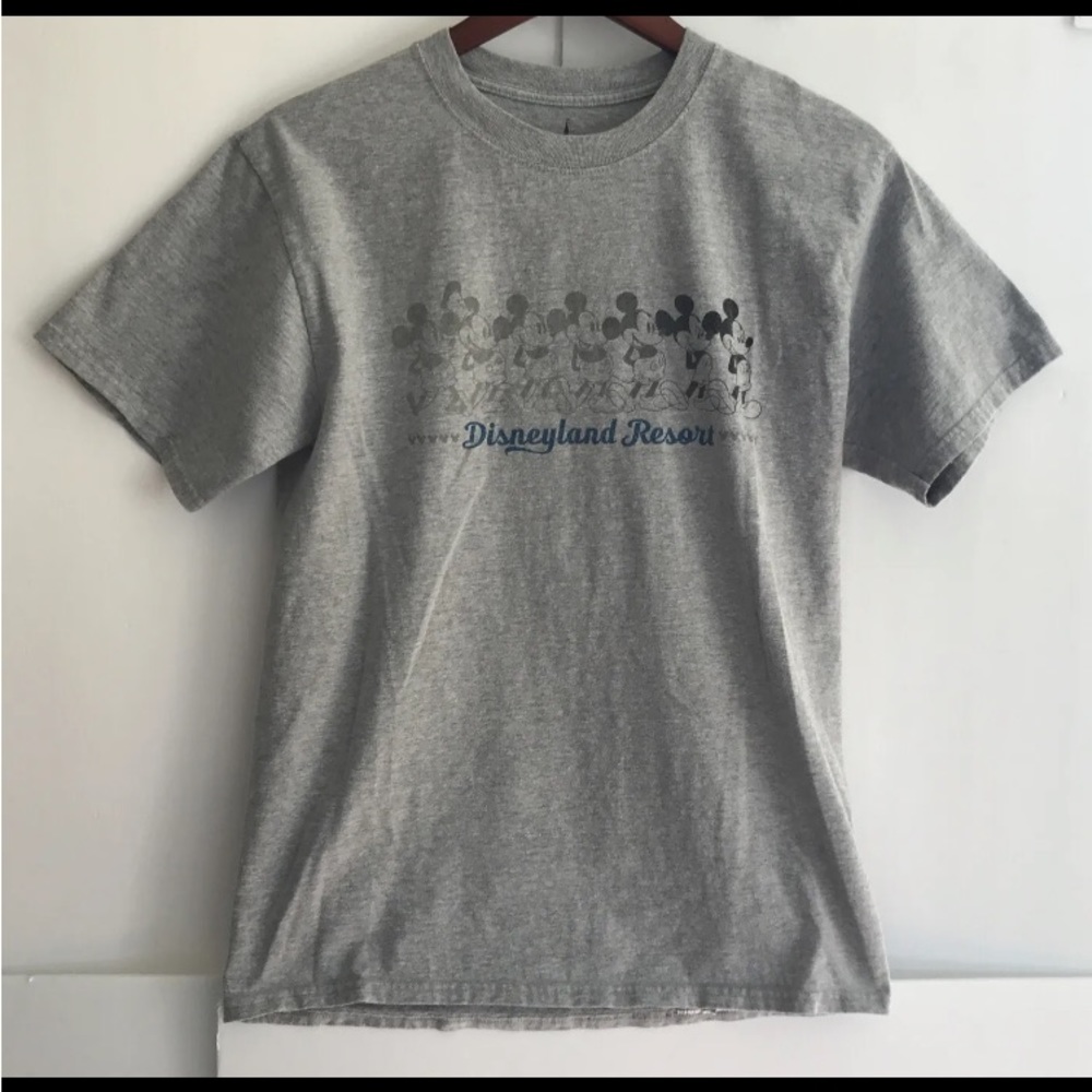 Disneyland Resort Mickey Mouse Men’s Medium M Gray T-shirt Disney Parks Original